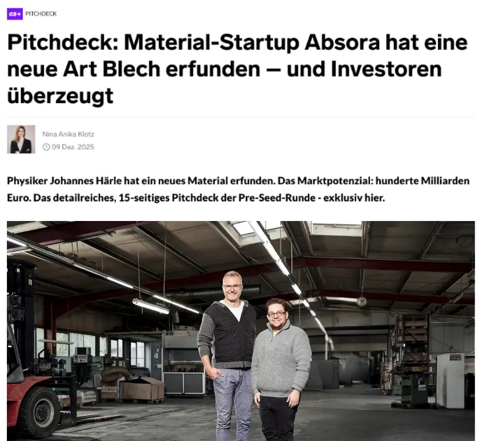 Die Gründung von ABSORA